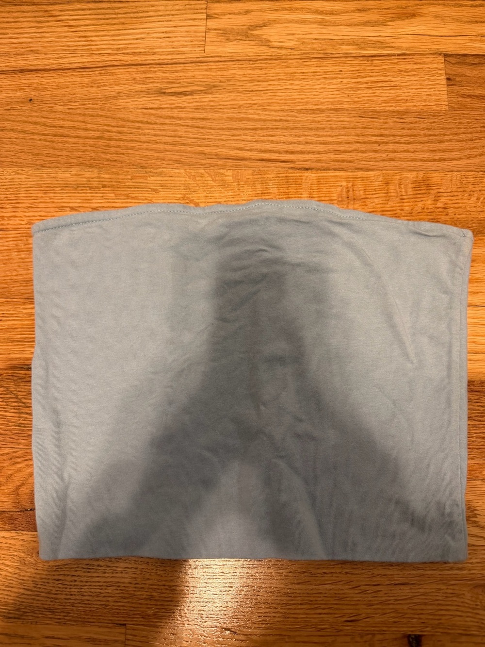 Tilly’s Light Blue Cropped Tube Top